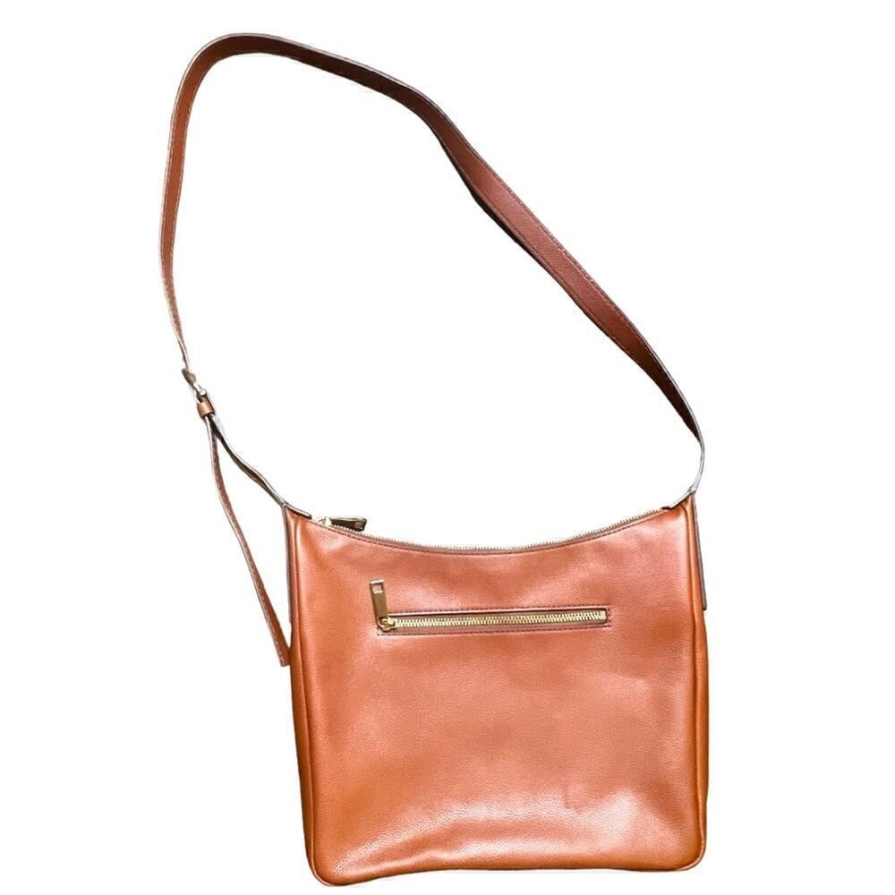 LIKE NEW ▶️ Fossil ◀️ Cecilia Leather Crossbody Purse Handbag Brown - Picture 13 of 16